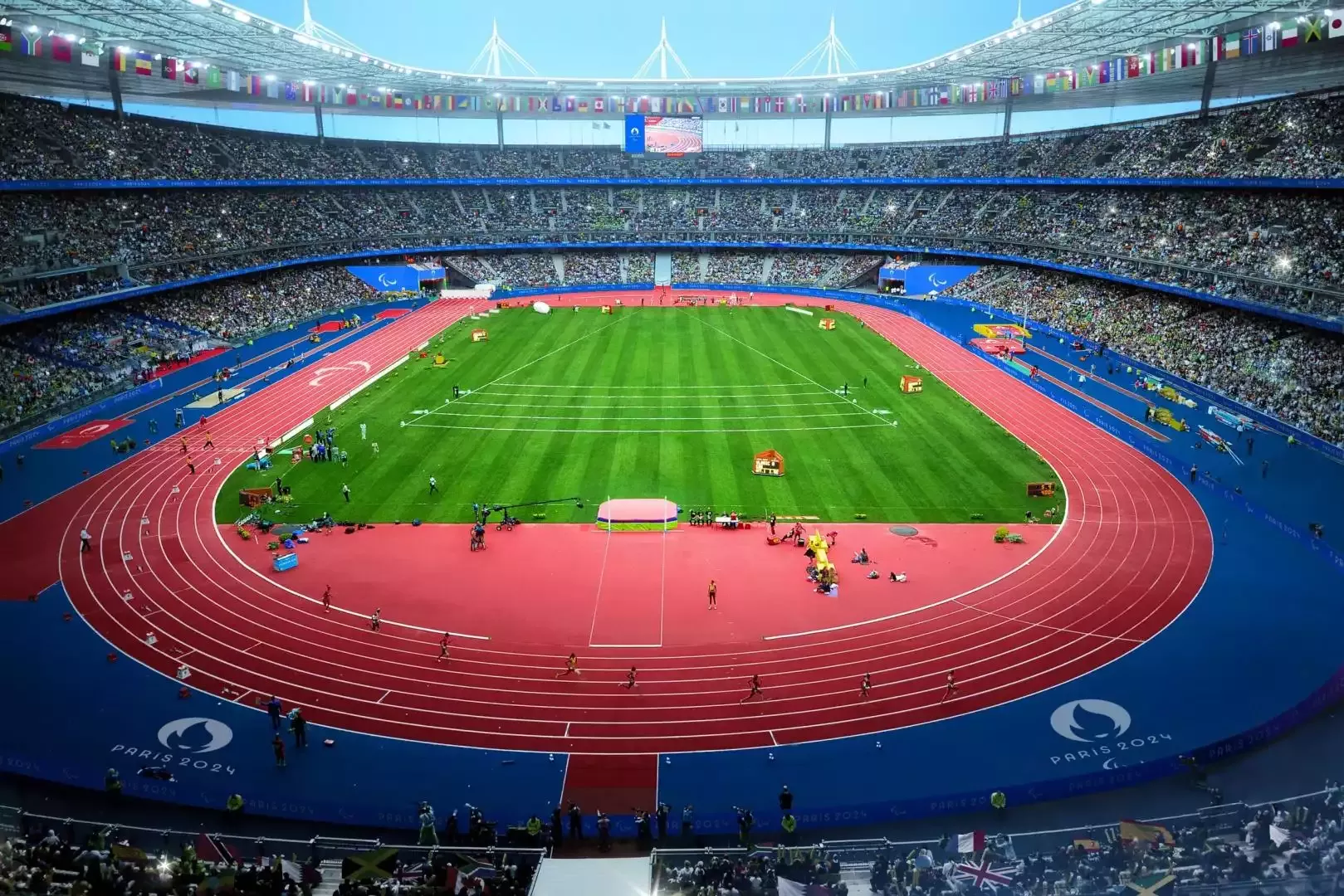Im Stadion Stade de France fand 1998 das Finale der Weltmeisterschaft statt